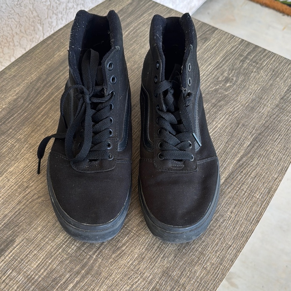 Vans Black High-Top Men's Sneakers